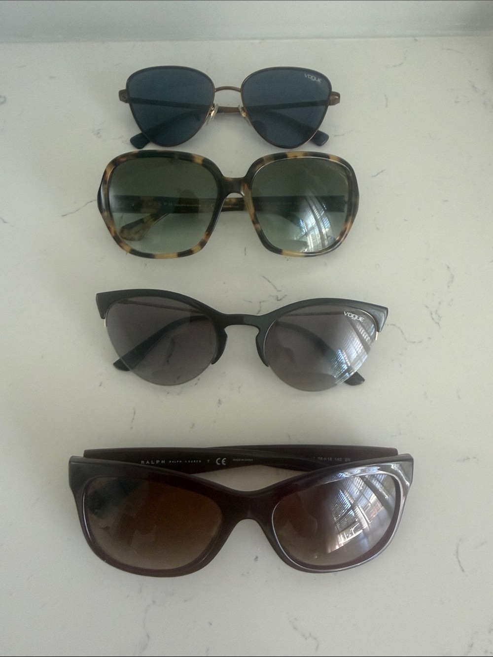 Ralph and Vogue Women’s  Sunglasses bundle